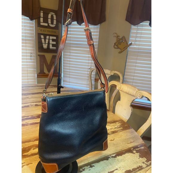 DOONEY & BOURKE | Crossbody Bag Black Brown One Size - Picture 2 of 7